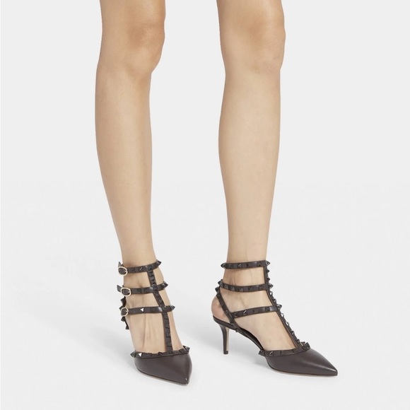 VALENTINO GARAVANI
Rockstud leather sandals - Picture 3 of 16